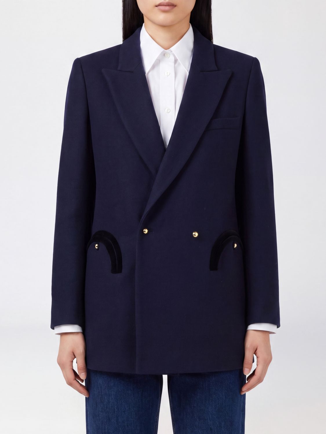 Blazé Milano Jacket Woman color Navy