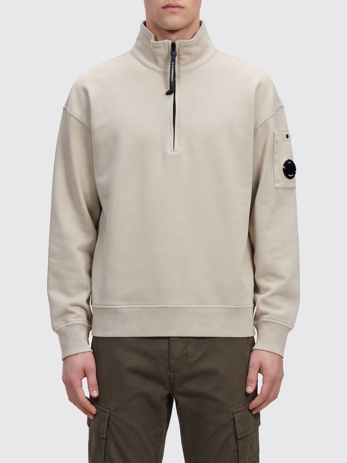 C.p. Company C. P. COMPANY Sweatshirt Men color Silver