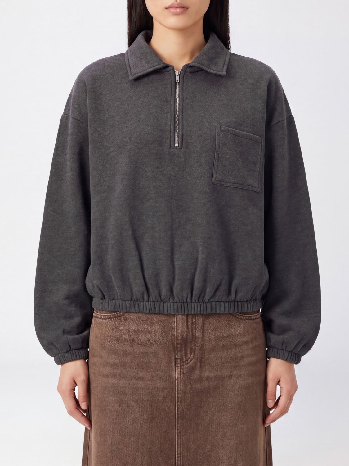 Darkpark Sweatshirt Woman color Grey