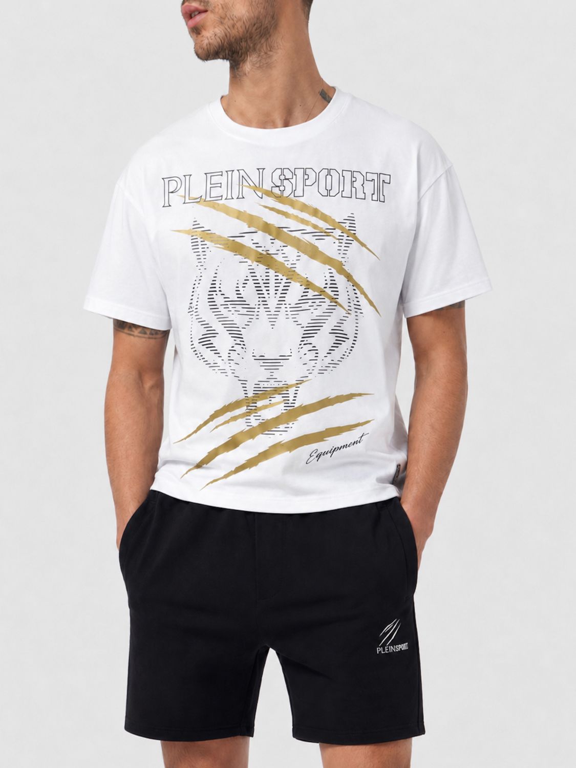 PLEIN SPORT T-Shirt Uomo colore Bianco