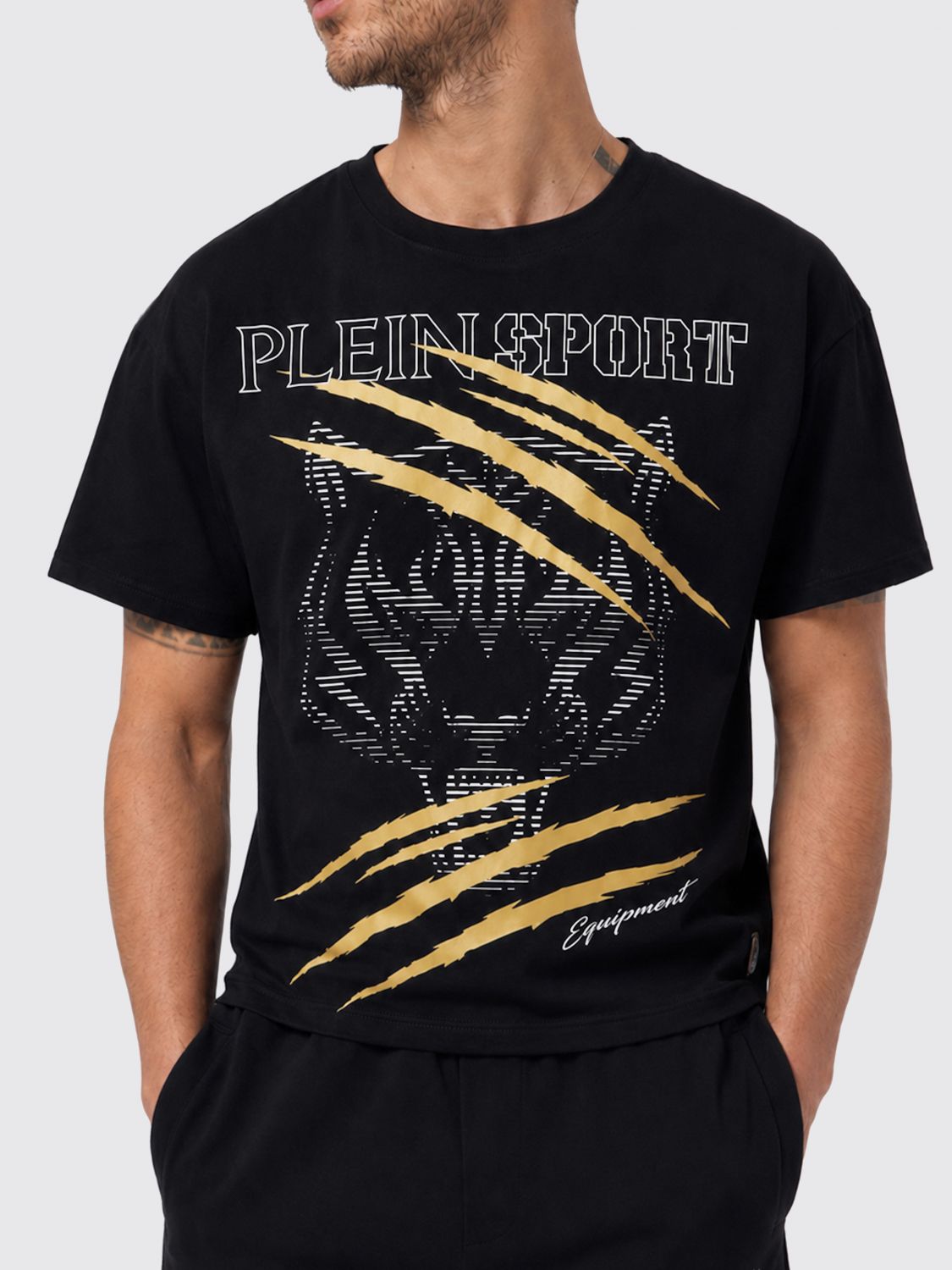 PLEIN SPORT T-Shirt Uomo colore Nero
