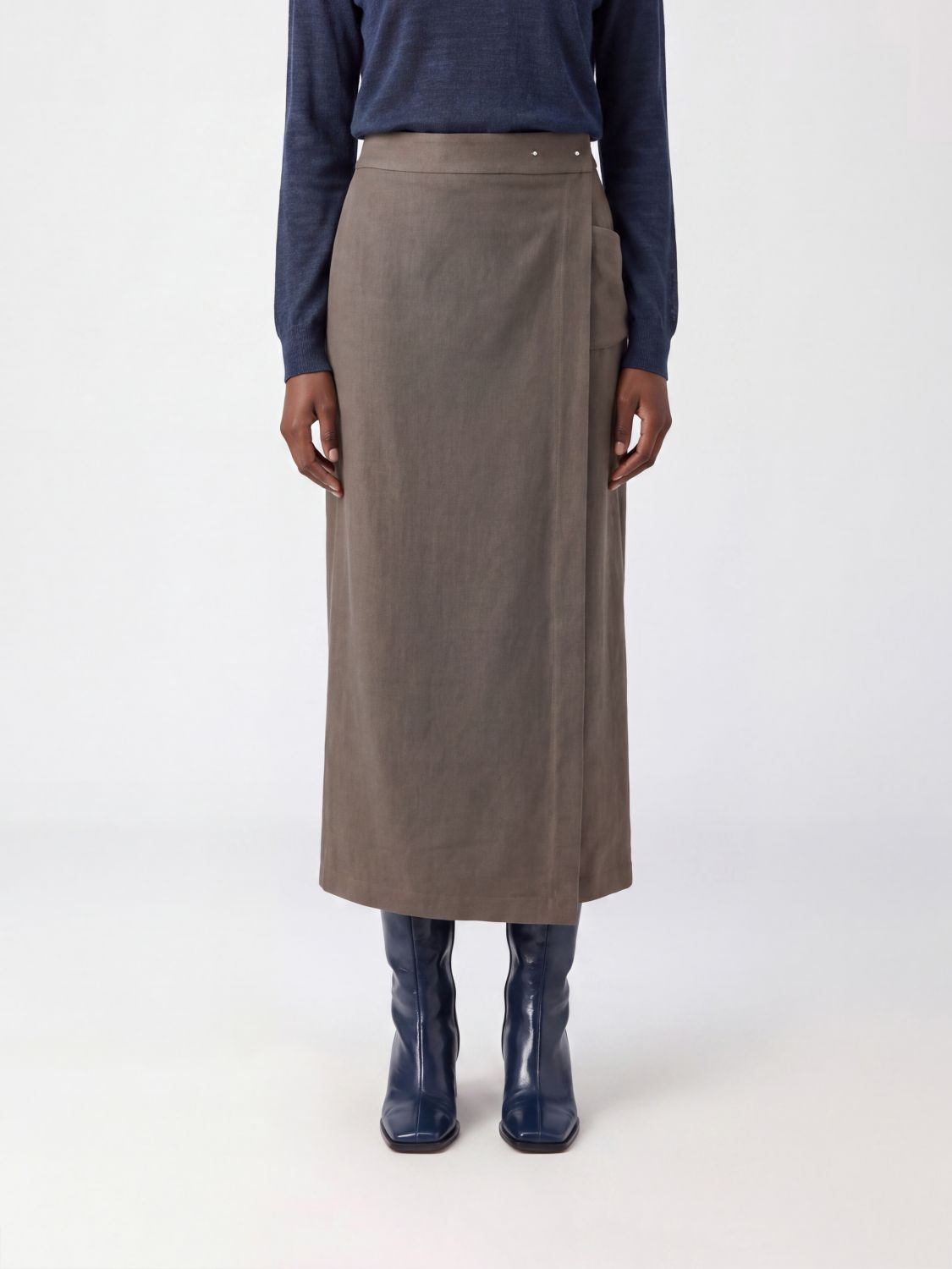 GIORGIO ARMANI Skirt Woman color Mud