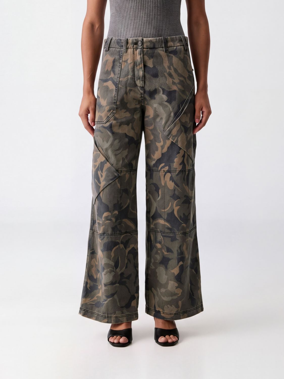 PINKO Hose Damen Farbe Grün