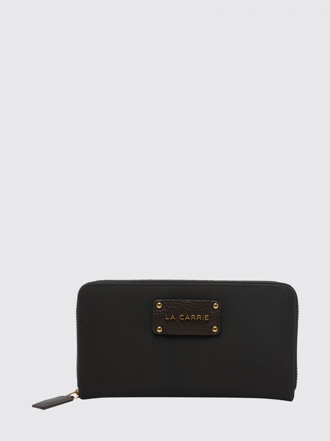 LA CARRIE Continental Zip-Around Wallet in Faux Leather