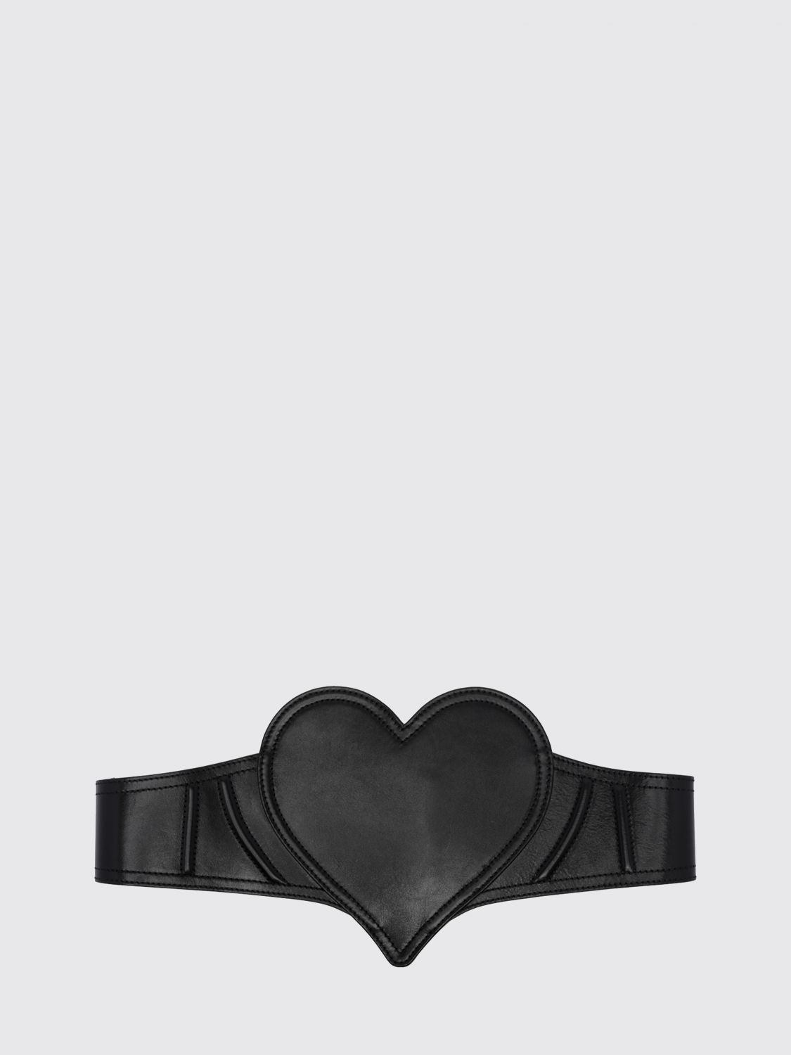 VIVIENNE WESTWOOD Belt Heart Leder-Korsettgürtel von mit Herzschnalle