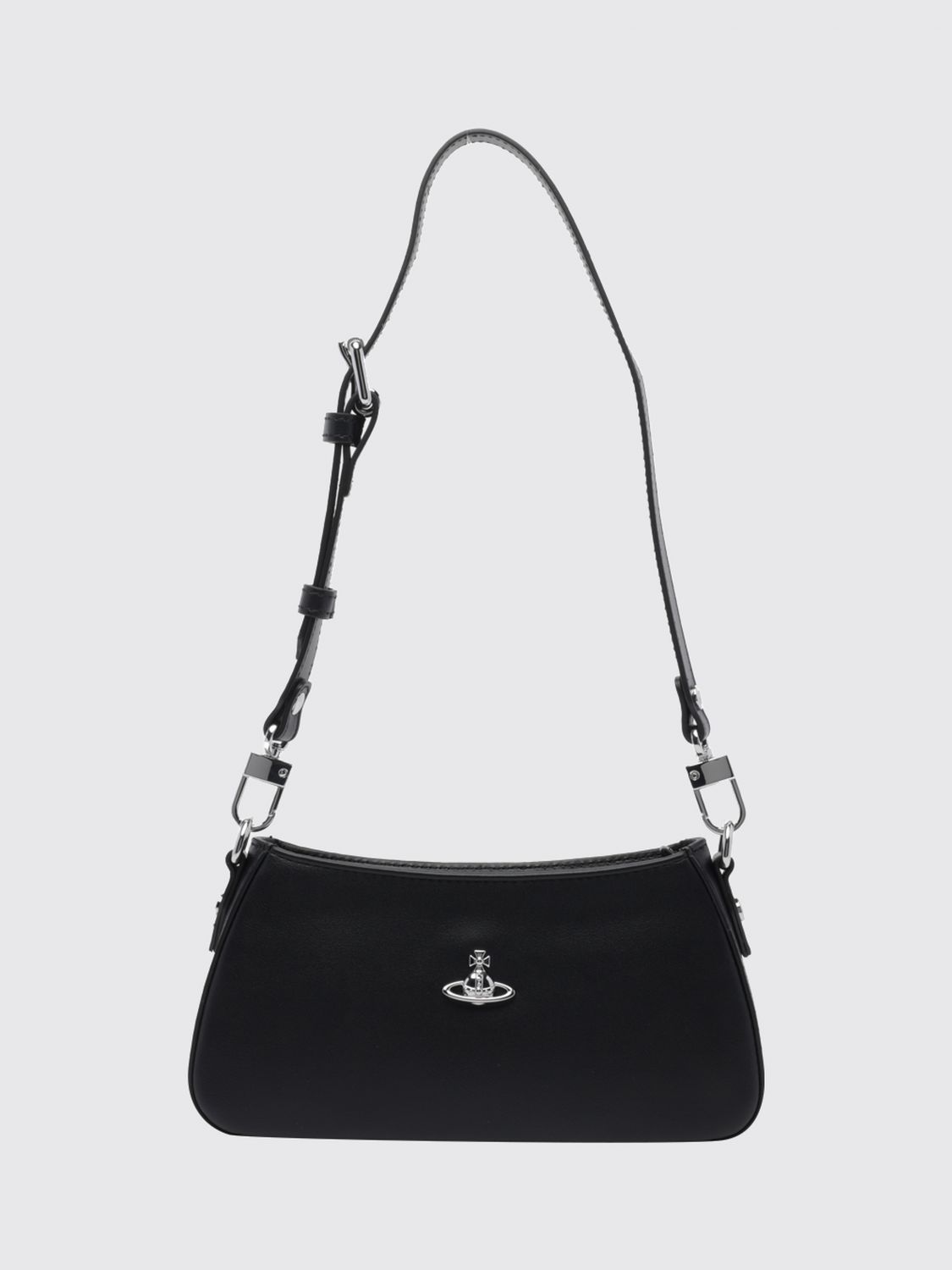 VIVIENNE WESTWOOD Mini borsa a spalla Tasha in poliuretano con monogramma