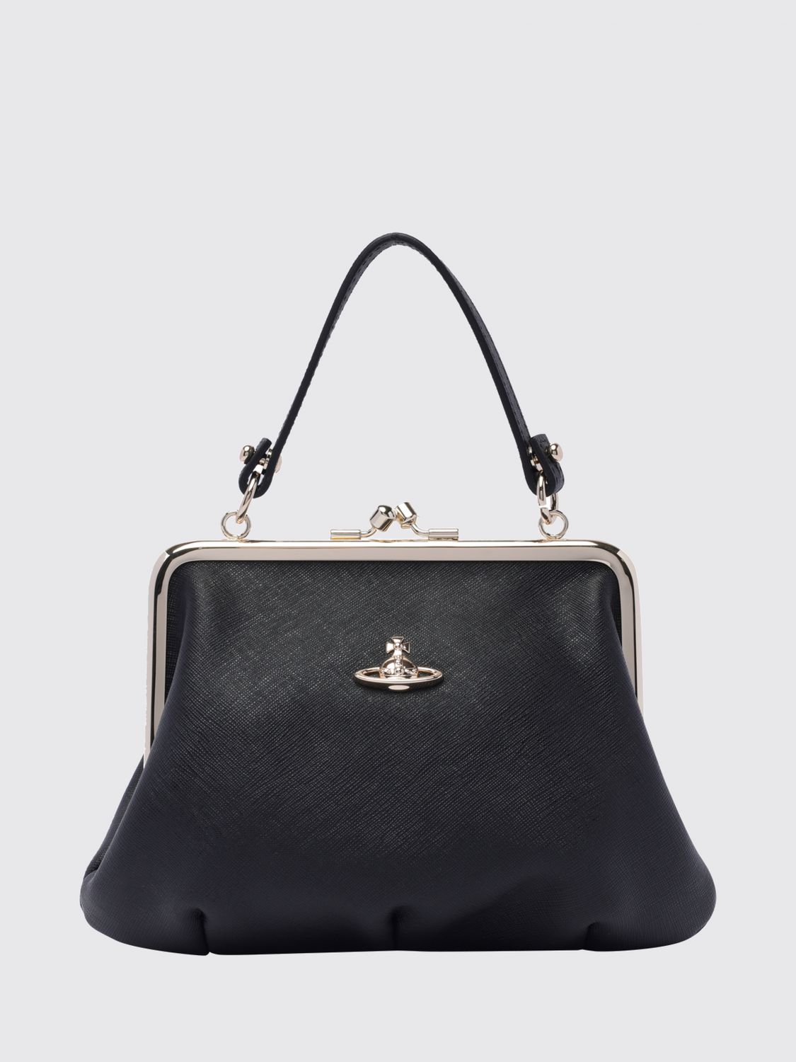 Vivienne Westwood Granny Frame Purse Mini Bag in Saffiano Leather · OS