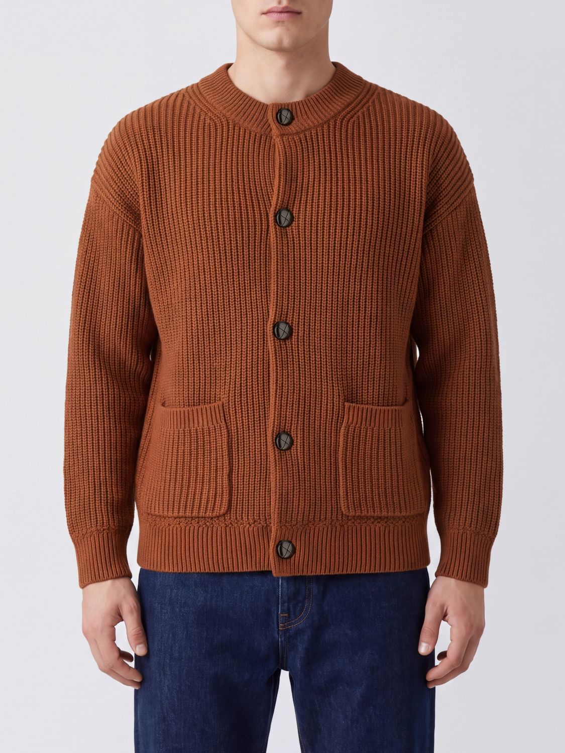 ISABEL MARANT Dropped-Shoulder Merino Wool and Cashmere Blend Cardigan