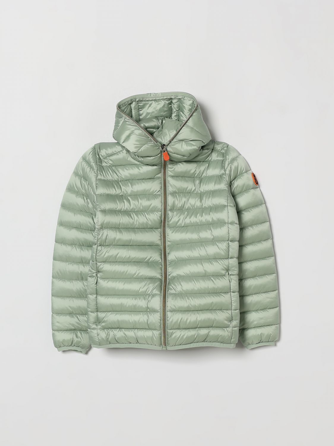 SAVE THE DUCK Iris Gesteppte Nylon-Daunenjacke mit Kapuze für Jungen