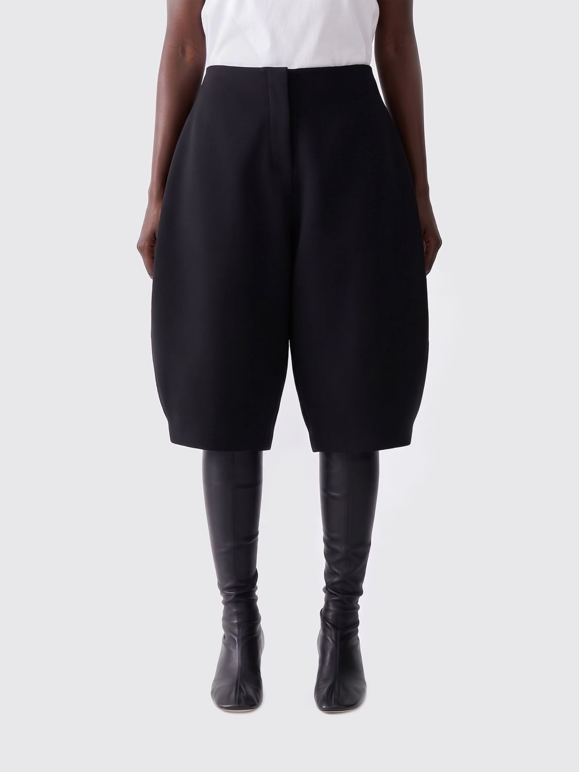 JACQUEMUS Shorts Woman color Black
