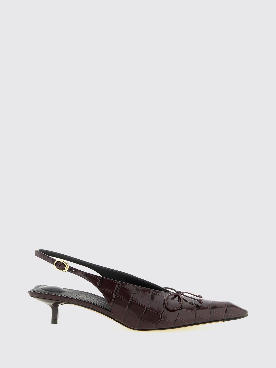 Jacquemus Pump Woman color Burgundy