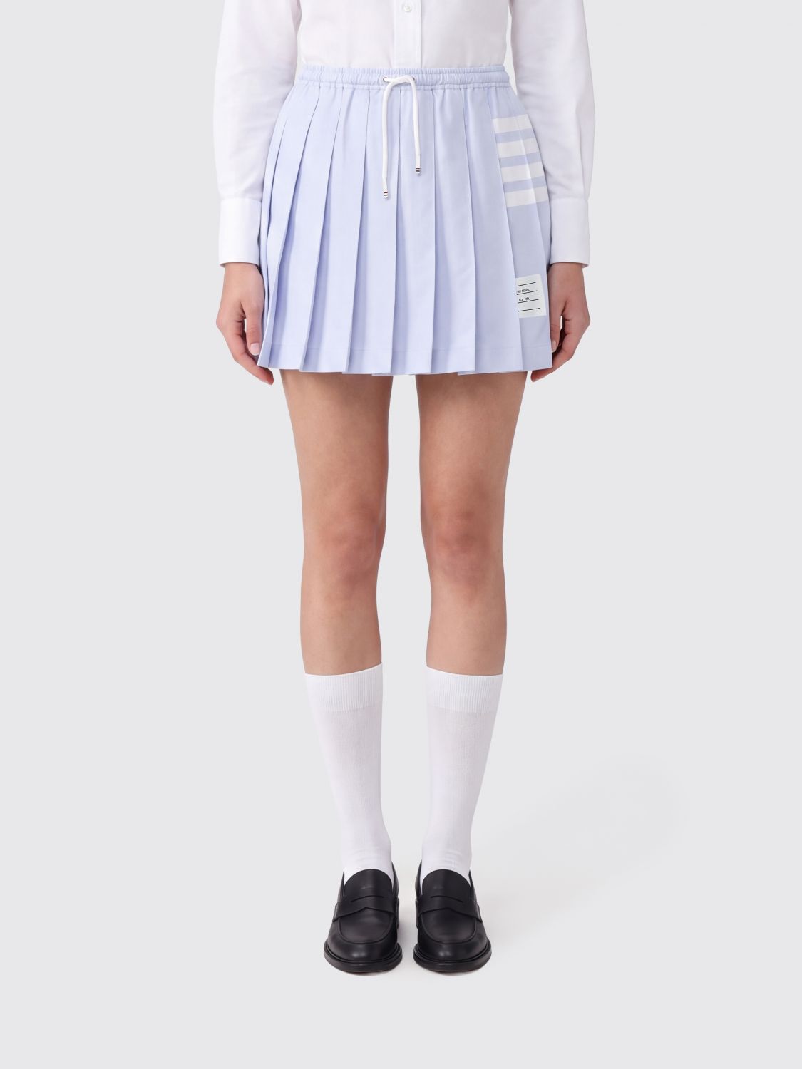THOM BROWNE Skirt Woman color Sky Blue