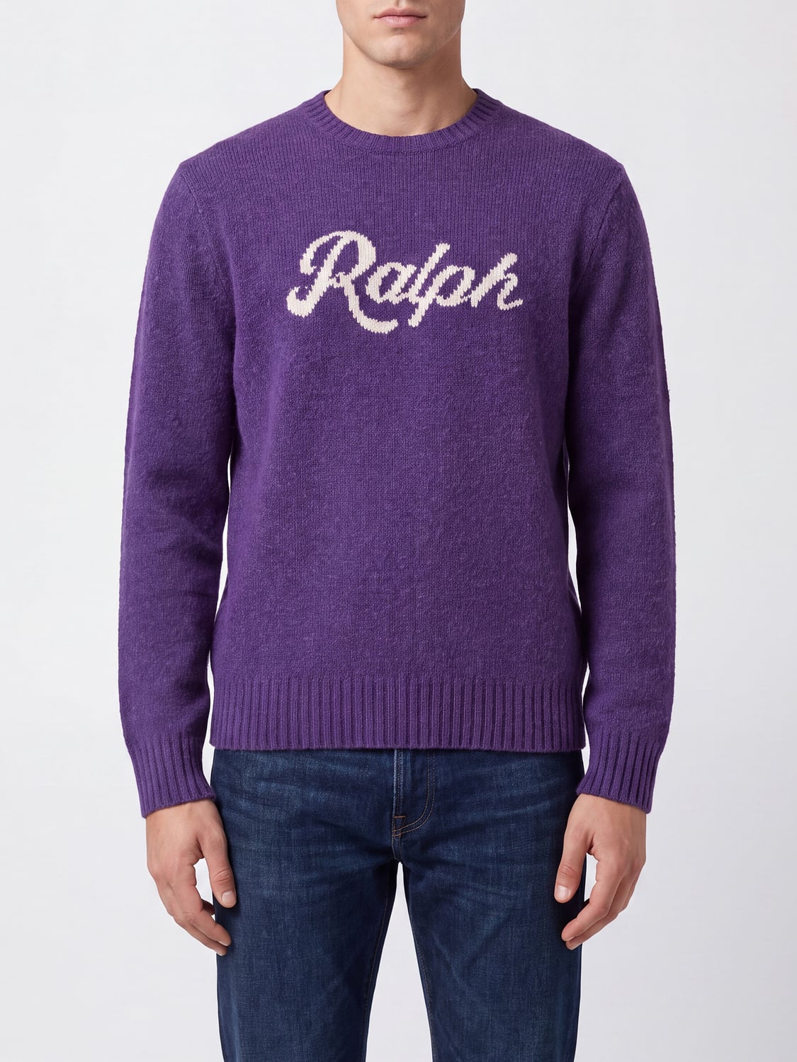 POLO RALPH LAUREN Sweater Men color Violet