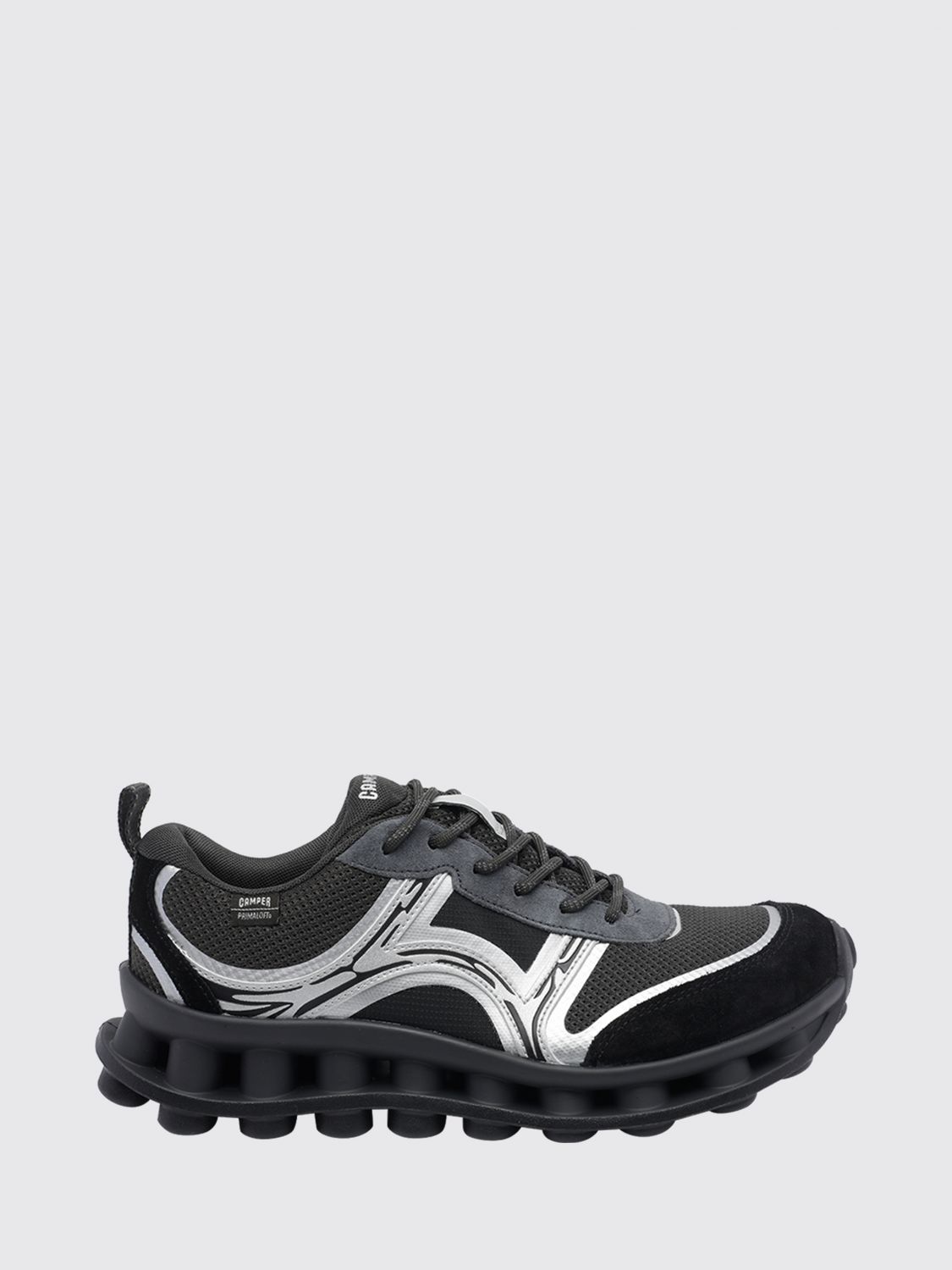 Camper Pelotissima Bicolour Nubuck and Sorona Fabric Trainers with XL Extralight Sole