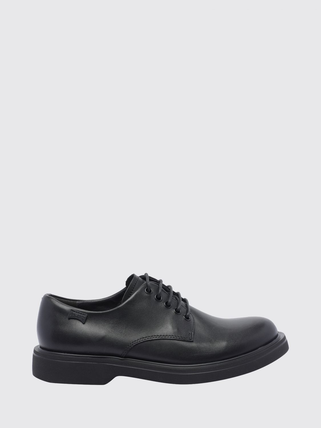 Camper Norman Calfskin Leather Derby Shoes with Lightweight Sole