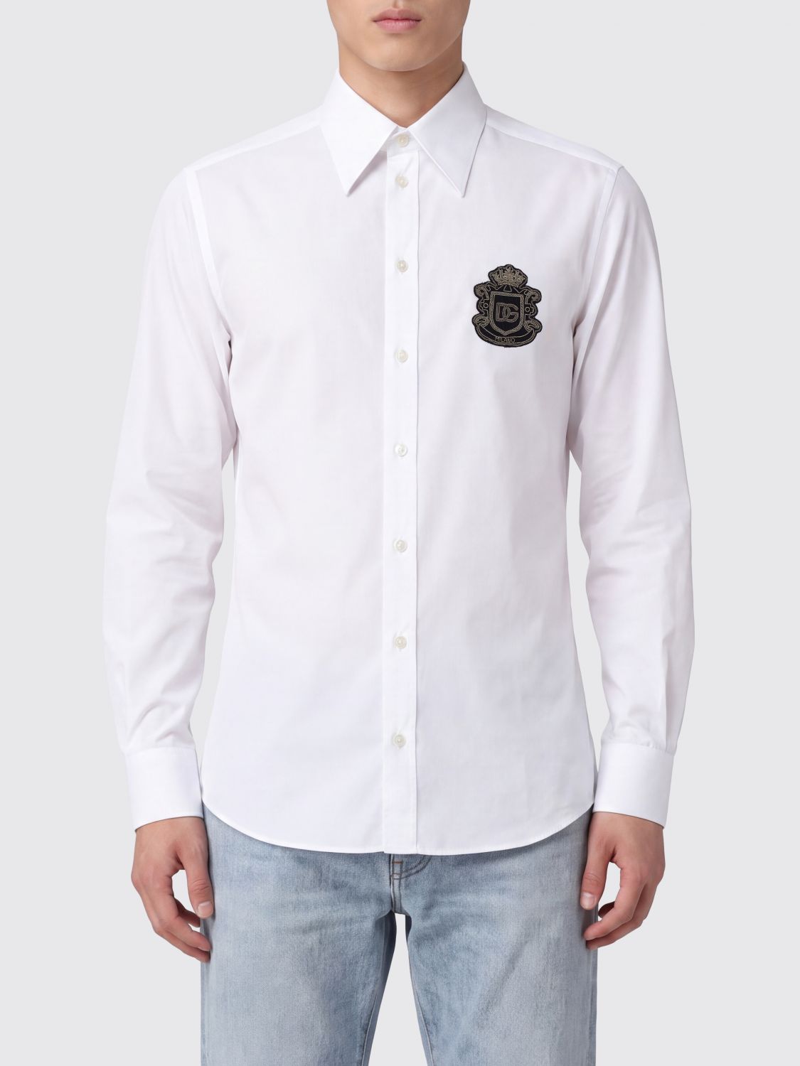 DOLCE & GABBANA Hemd Herren Farbe Weiß