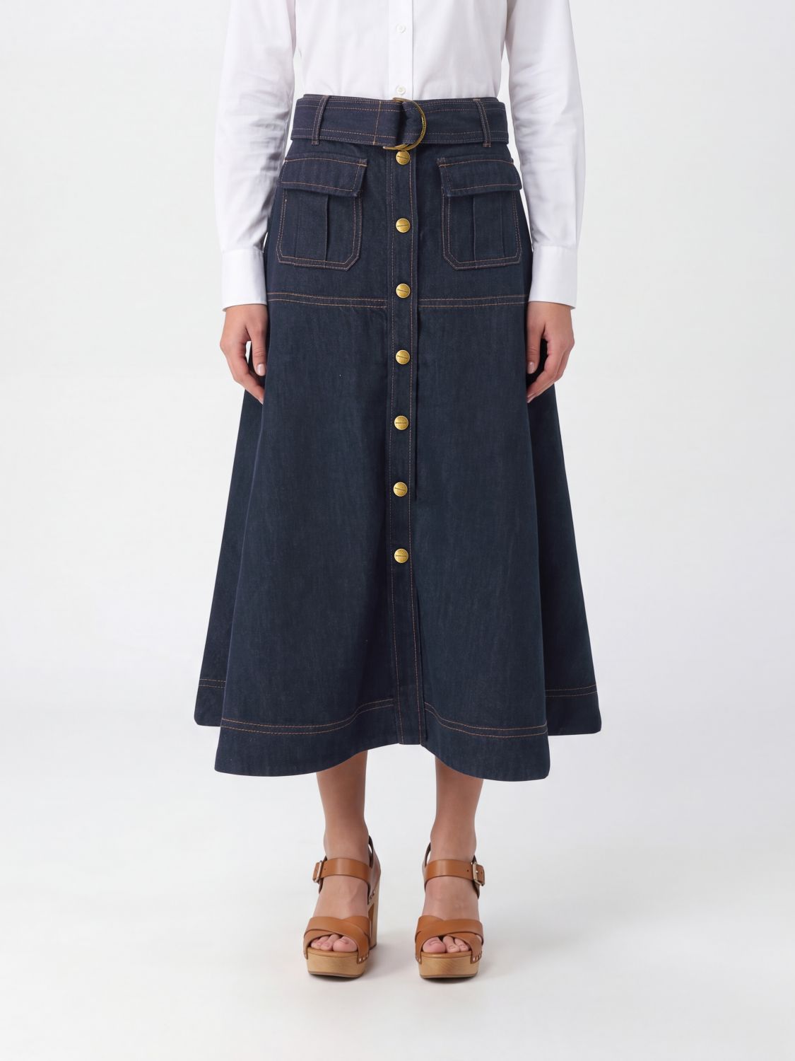 ZIMMERMANN Gonna Donna colore Blue