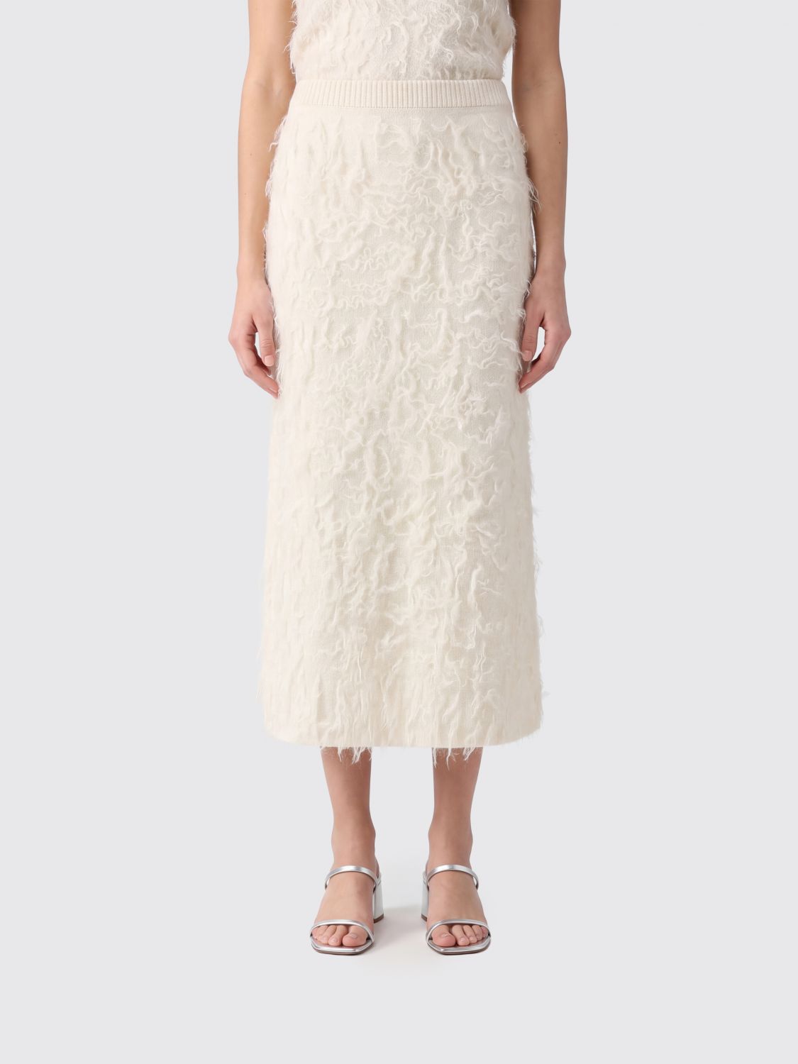 FABIANA FILIPPI Skirt Woman color White