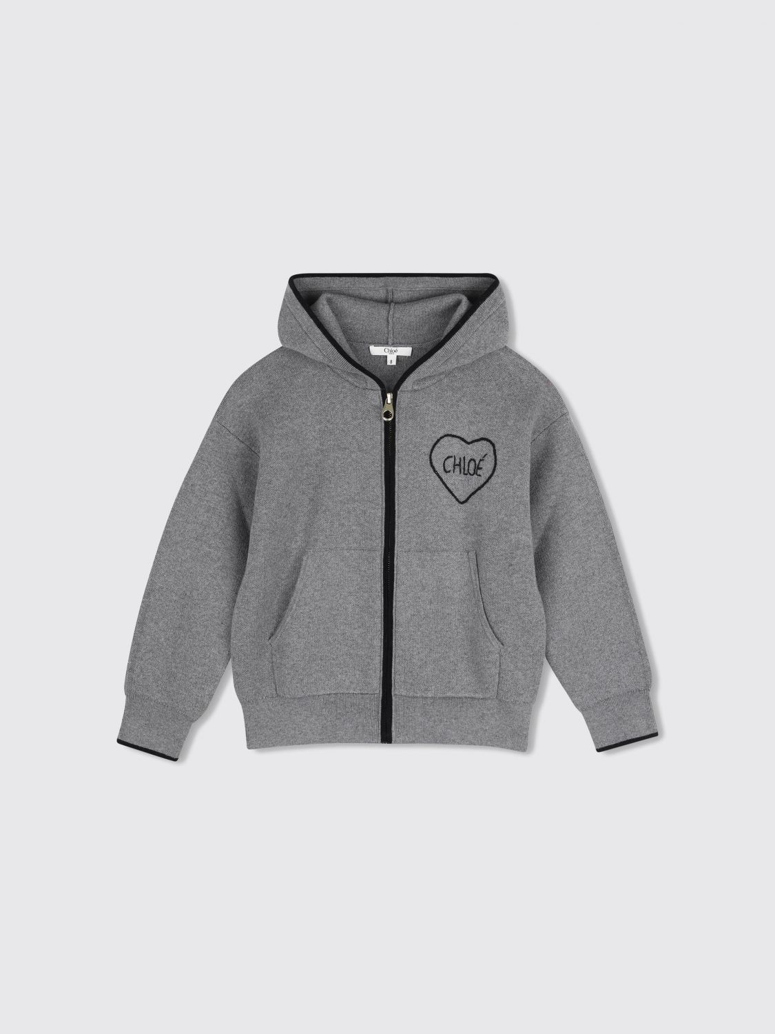 CHLOÉ Maglia Bambino colore Grigio