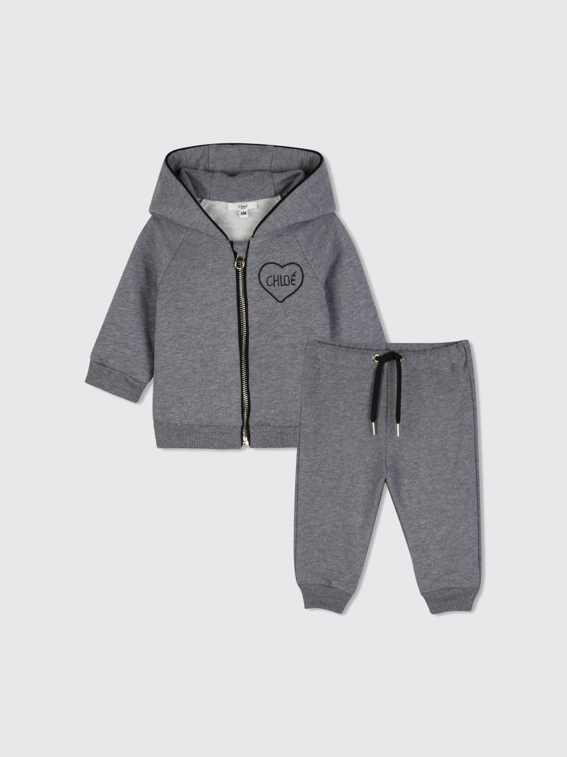 CHLOÉ Completo Bambino colore Grigio