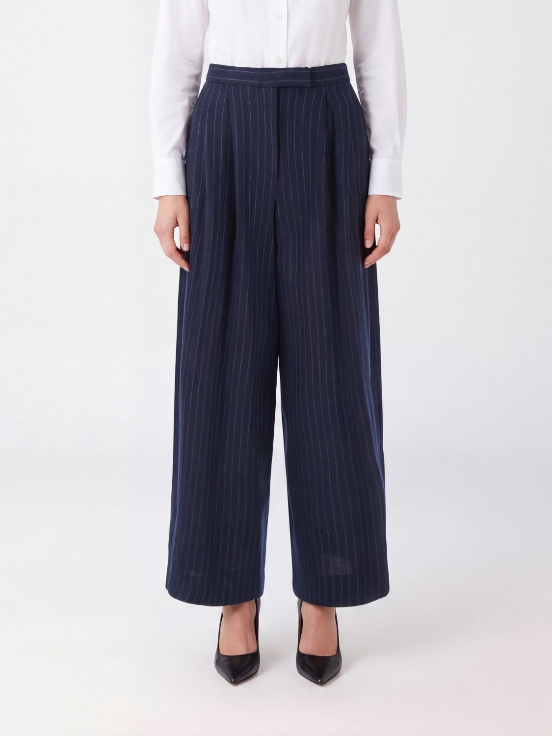 'S MAX MARA Pants Woman color Blue
