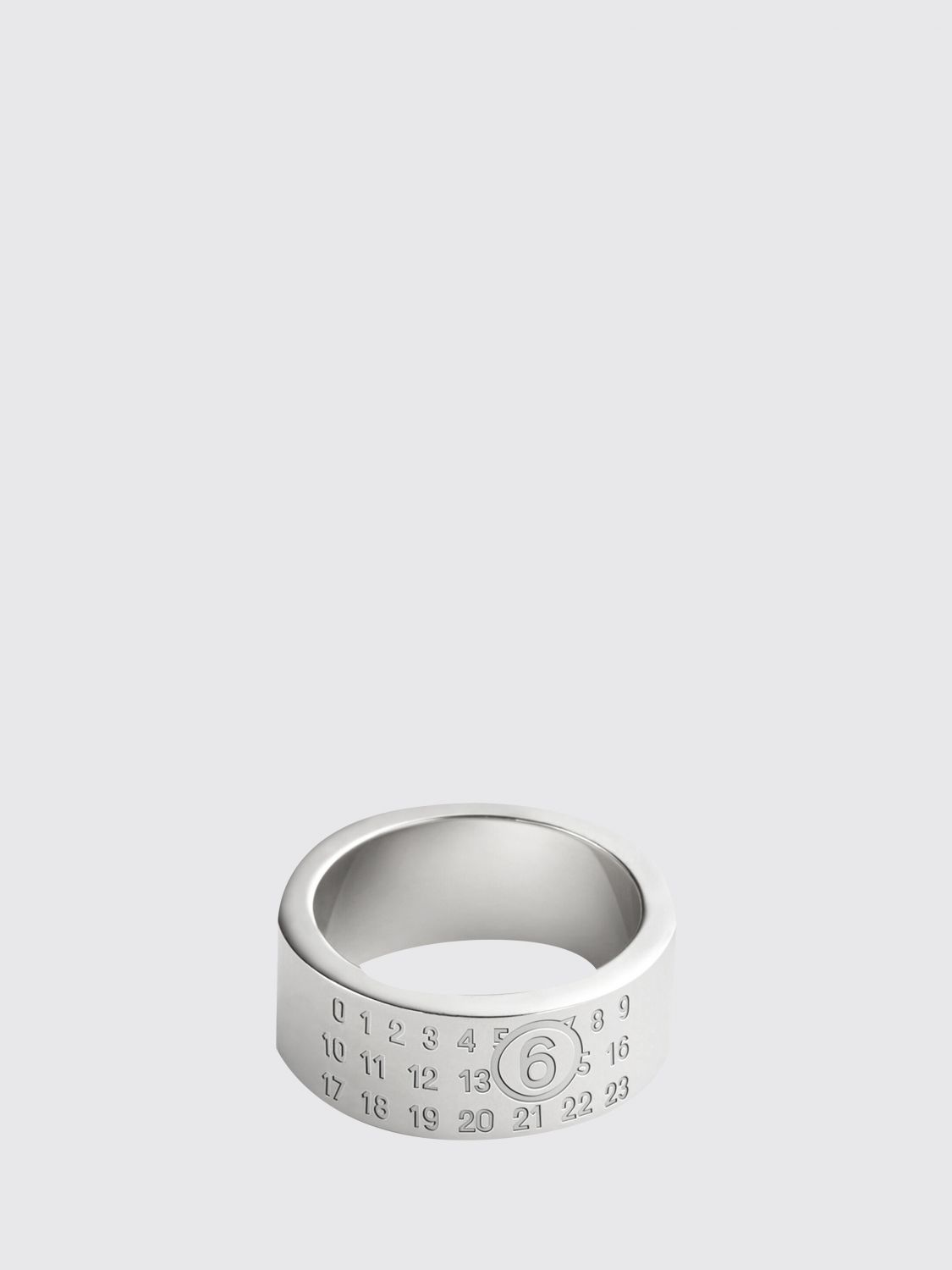 MM6 MAISON MARGIELA Bandring aus Messing mit eingraviertem numerischem Logo