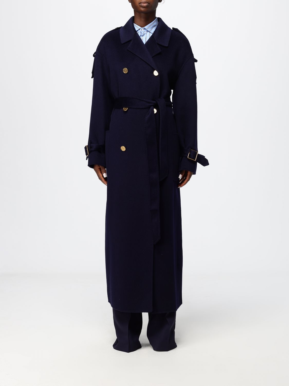 ELISABETTA FRANCHI Cappotto Donna colore Blue