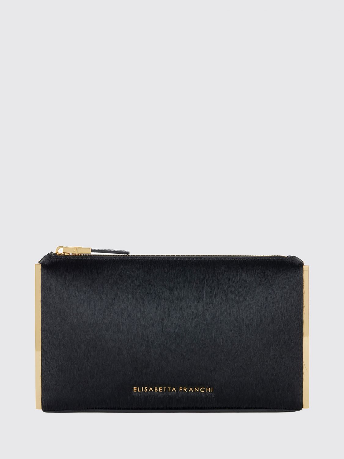 ELISABETTA FRANCHI Clutch Damen Farbe Schwarz