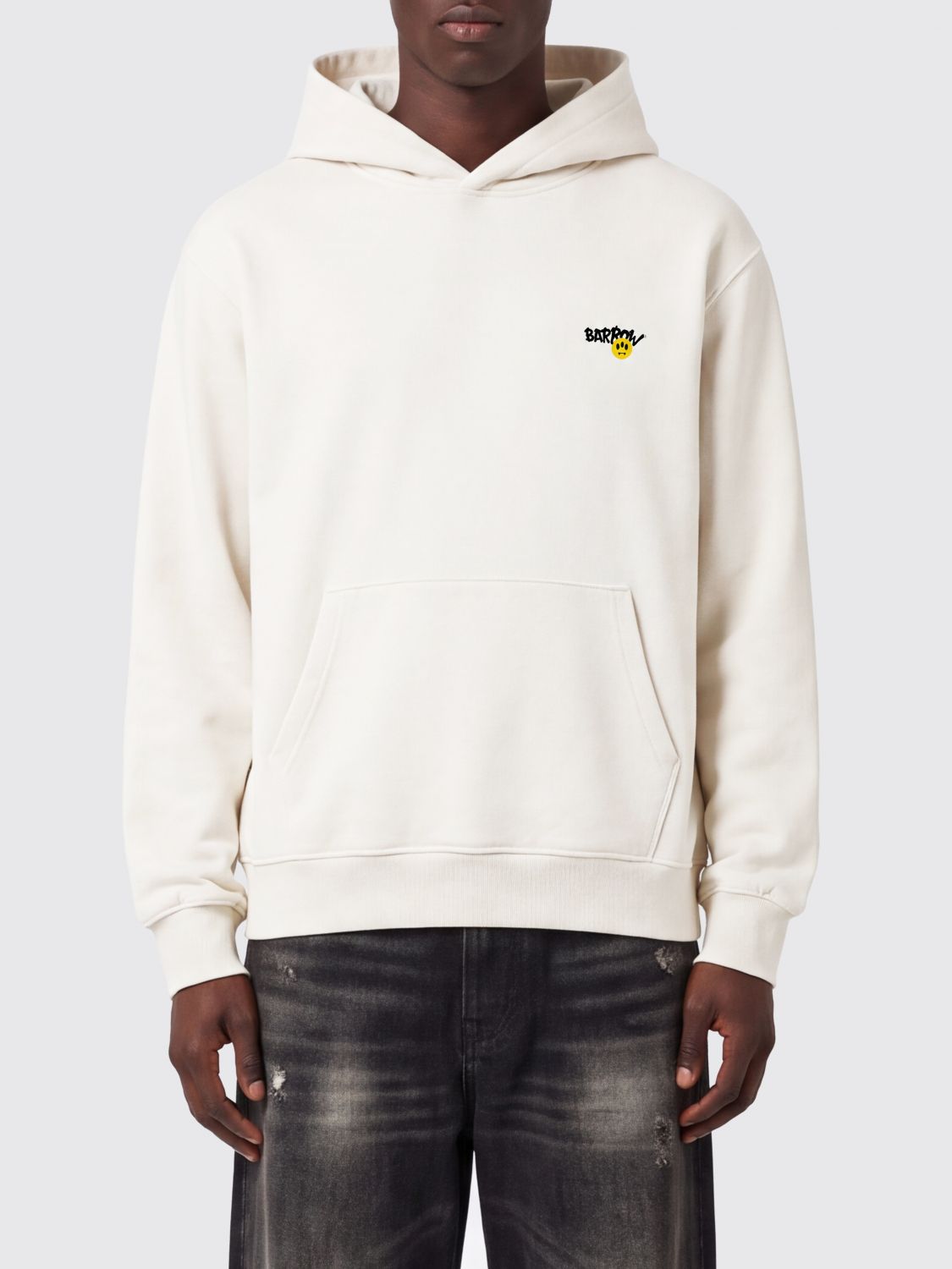 Barrow Sweatshirt Men Color White