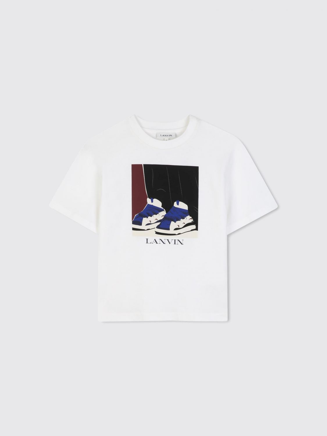 LANVIN T-Shirt Bambino colore Bianco