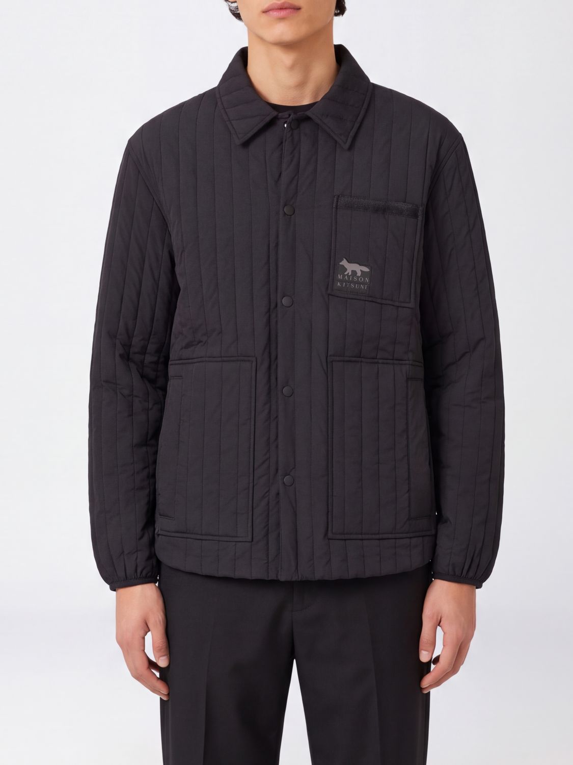 MAISON KITSUNÉ Jacke Herren Farbe Schwarz