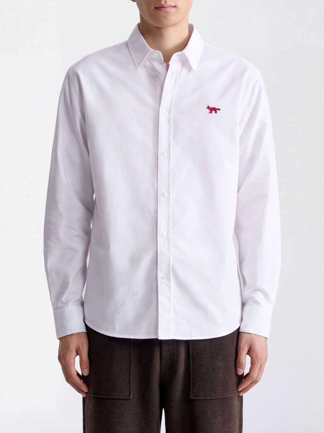 MAISON KITSUNÉ Hemd Herren Farbe Weiß