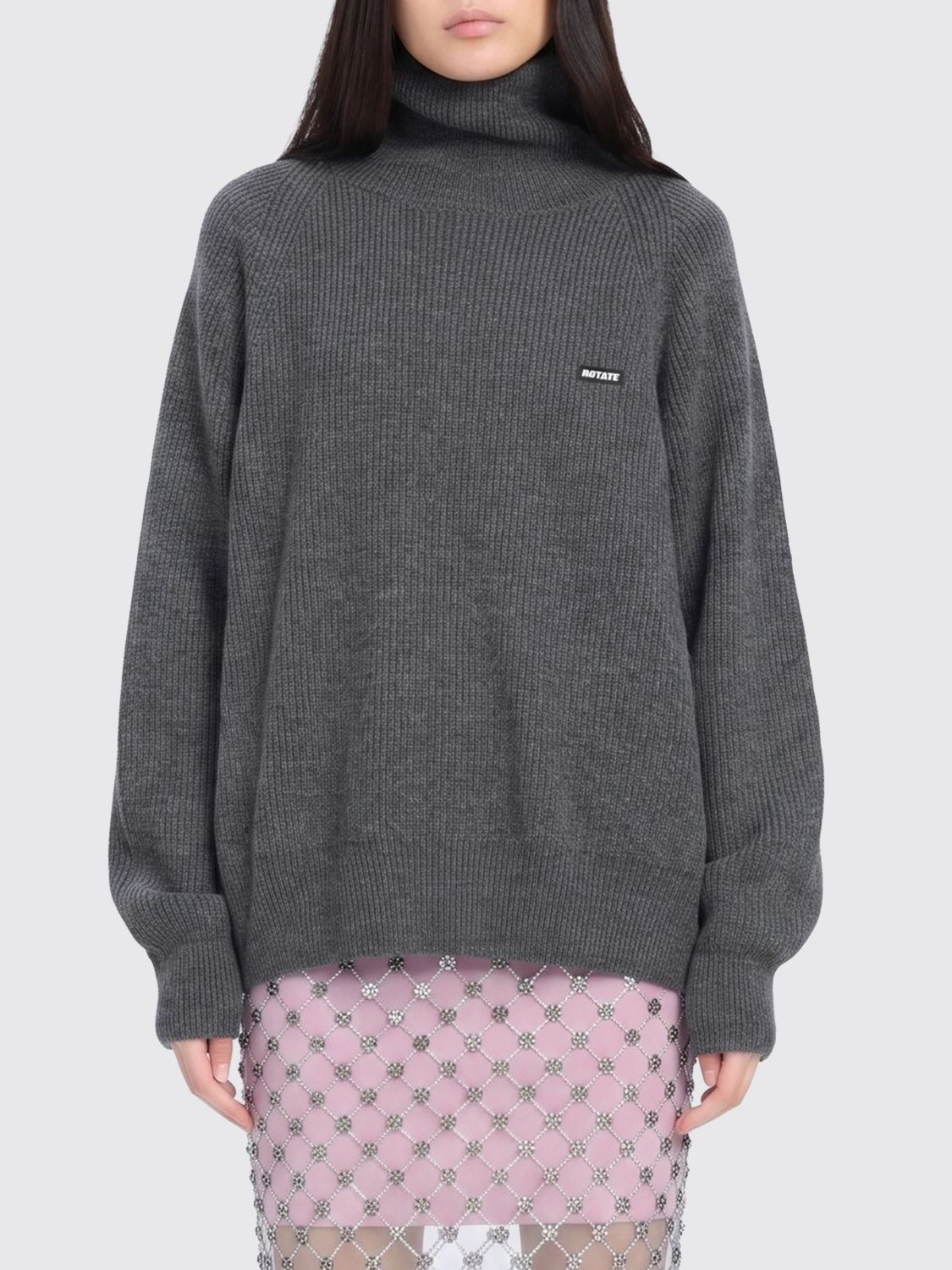 ROTATE Pullover Damen Farbe Grau