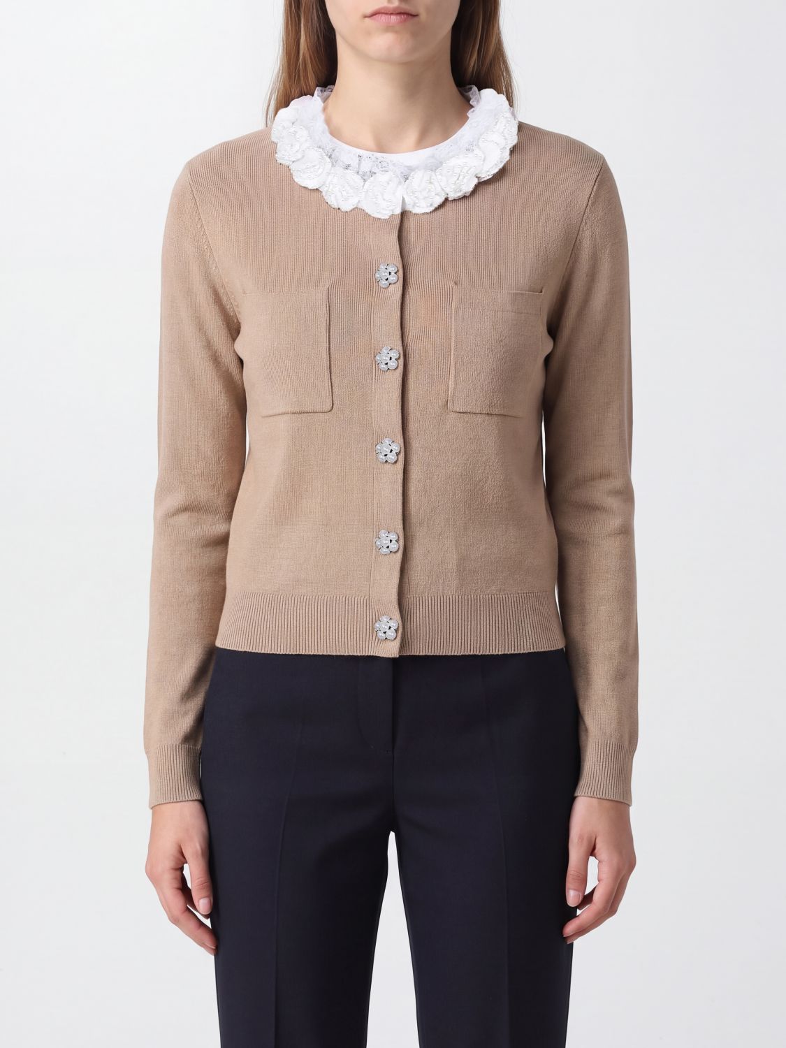 SELF-PORTRAIT Pullover Damen Farbe Braun