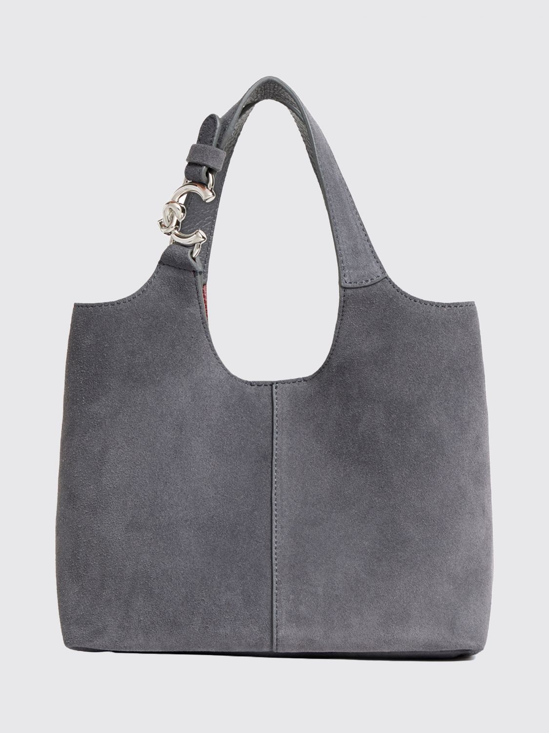 Coccinelle C-Easy Leather and Suede Mini Bag with Removable Inner Pouch