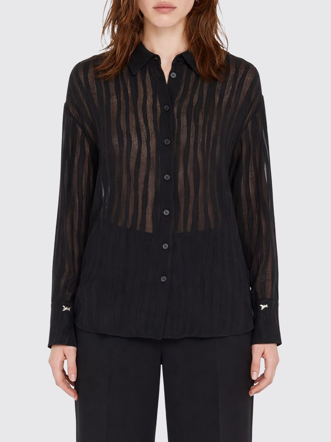 Patrizia Pepe Shirt Woman color Black