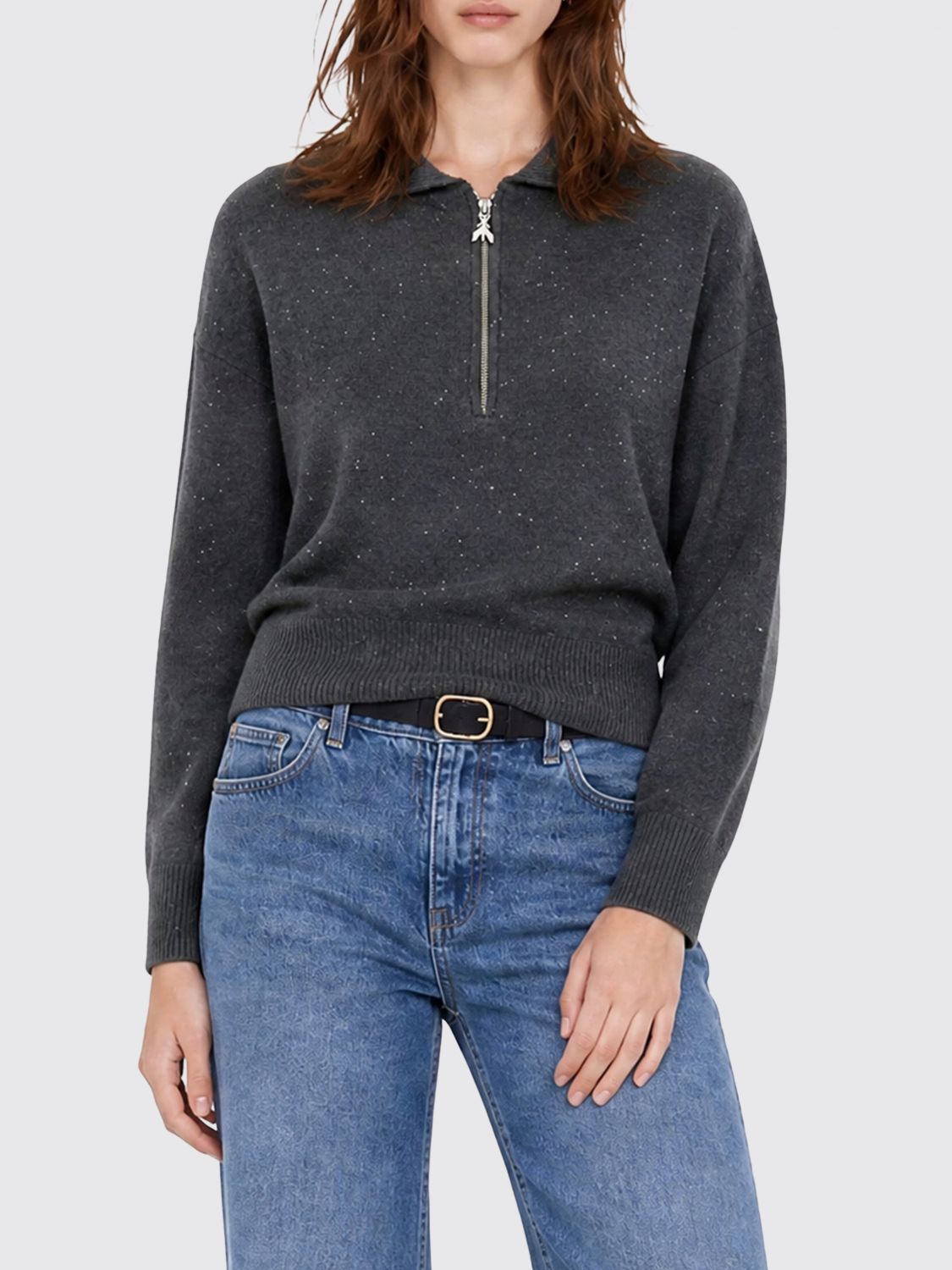 PATRIZIA PEPE Polo Damen Farbe Grau