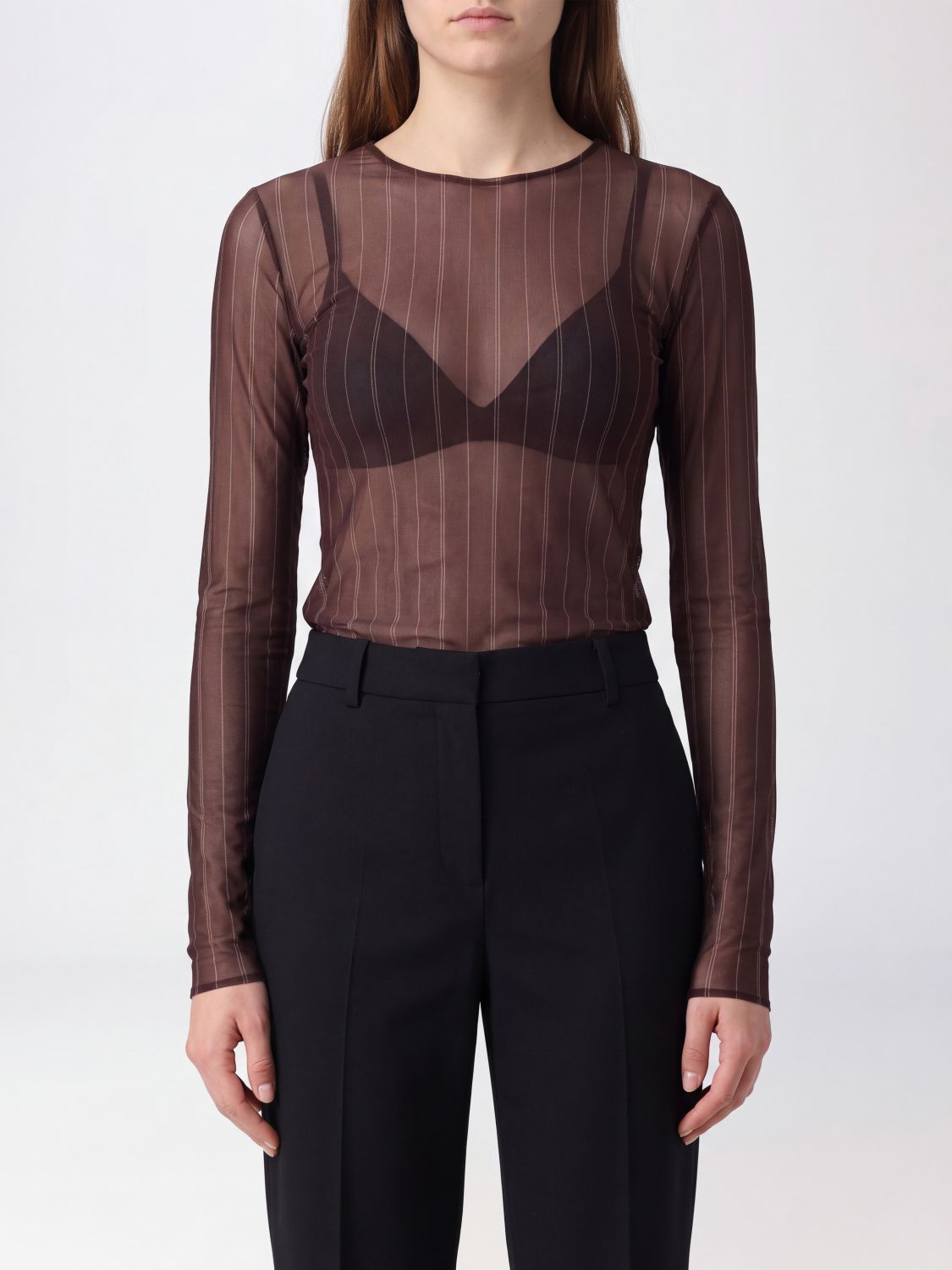 PATRIZIA PEPE Top Damen Farbe Braun