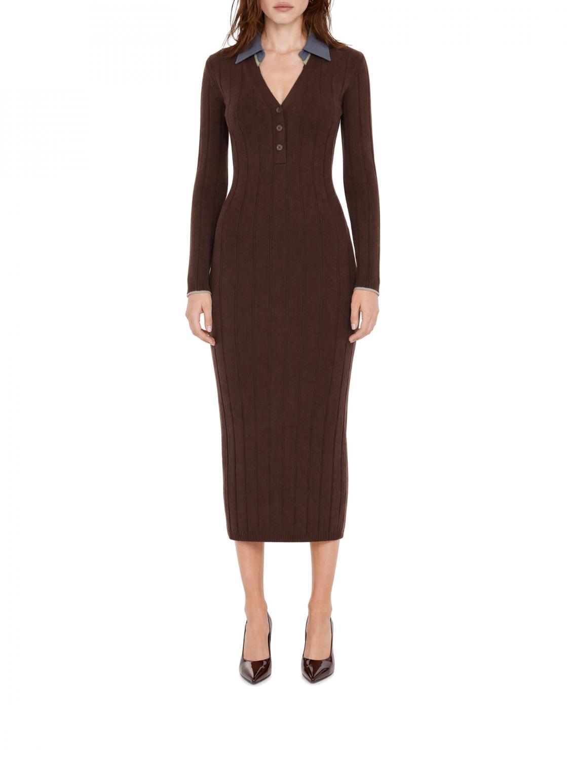 PATRIZIA PEPE Kleid Damen Farbe Braun