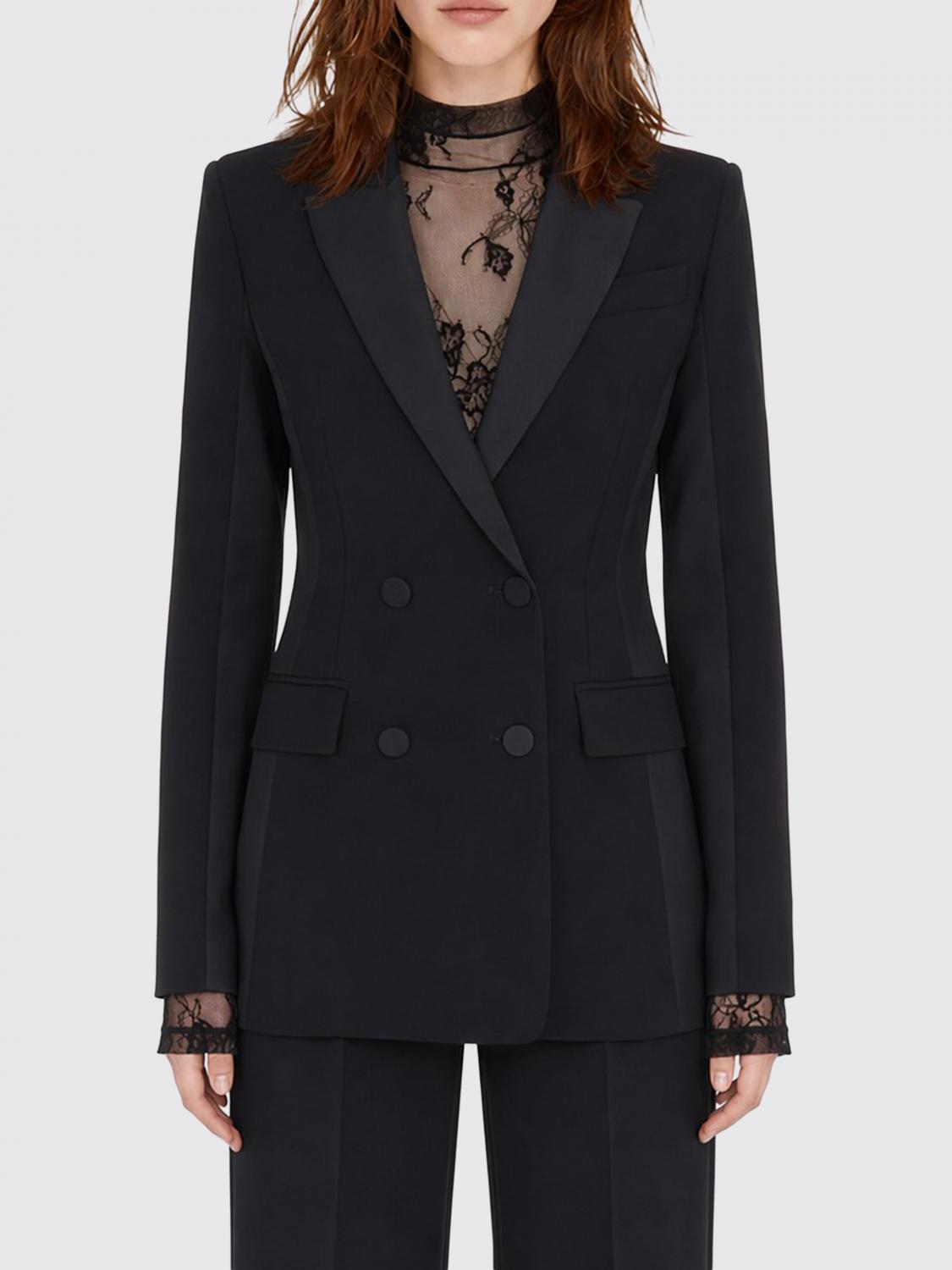 PATRIZIA PEPE Jacke Damen Farbe Schwarz