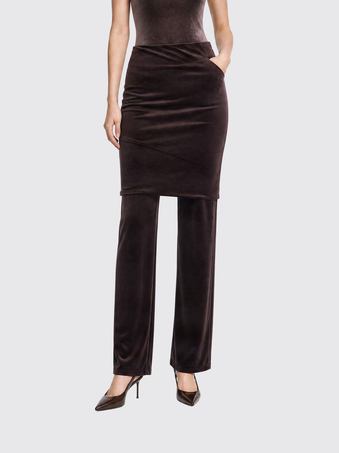 The Andamane Pants Woman color Brown