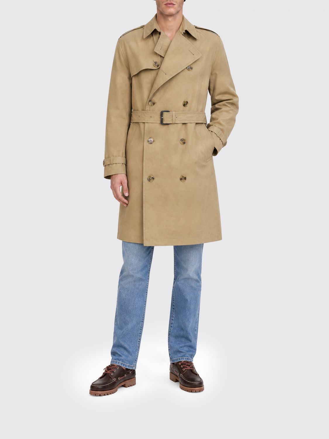 Boss Jacket Men color Beige