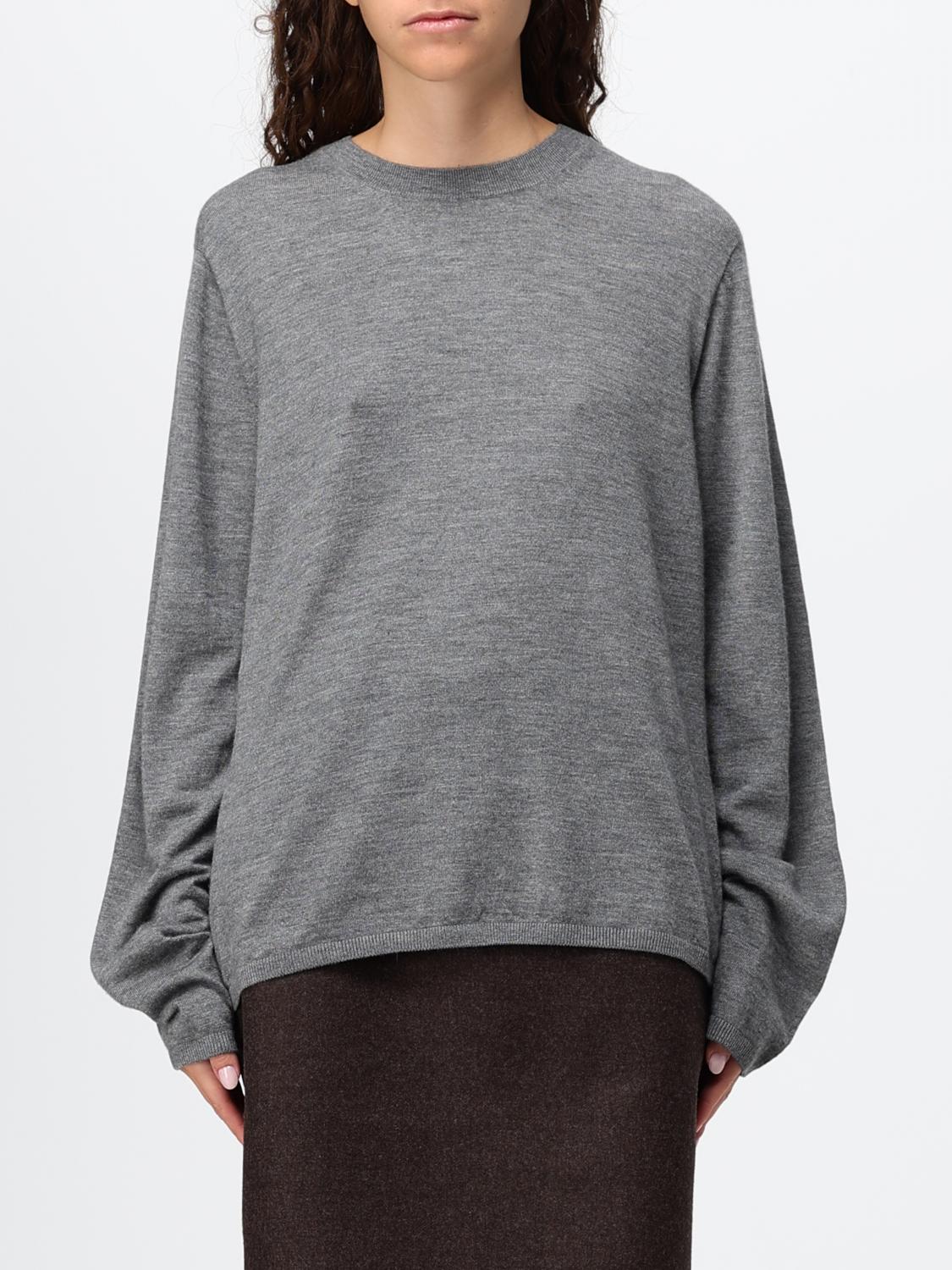 MAX MARA Blazer monopetto in 100% cashmere con scollo a girocollo