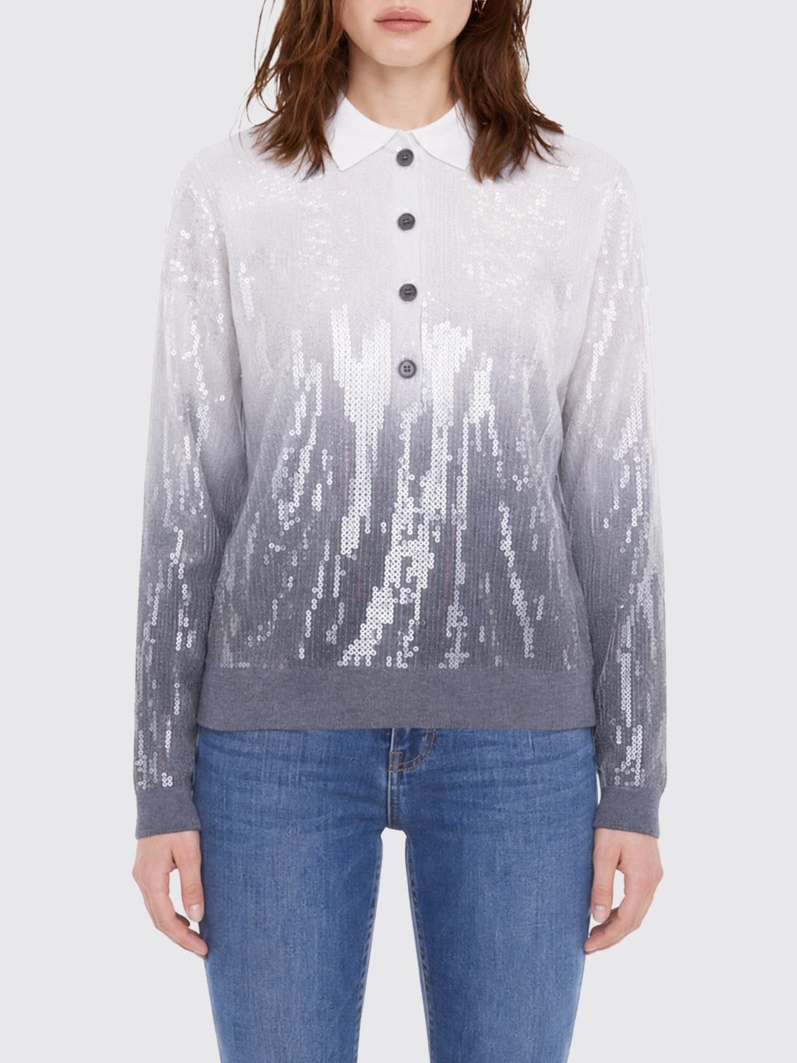 LIU JO Polo Damen Farbe Grau