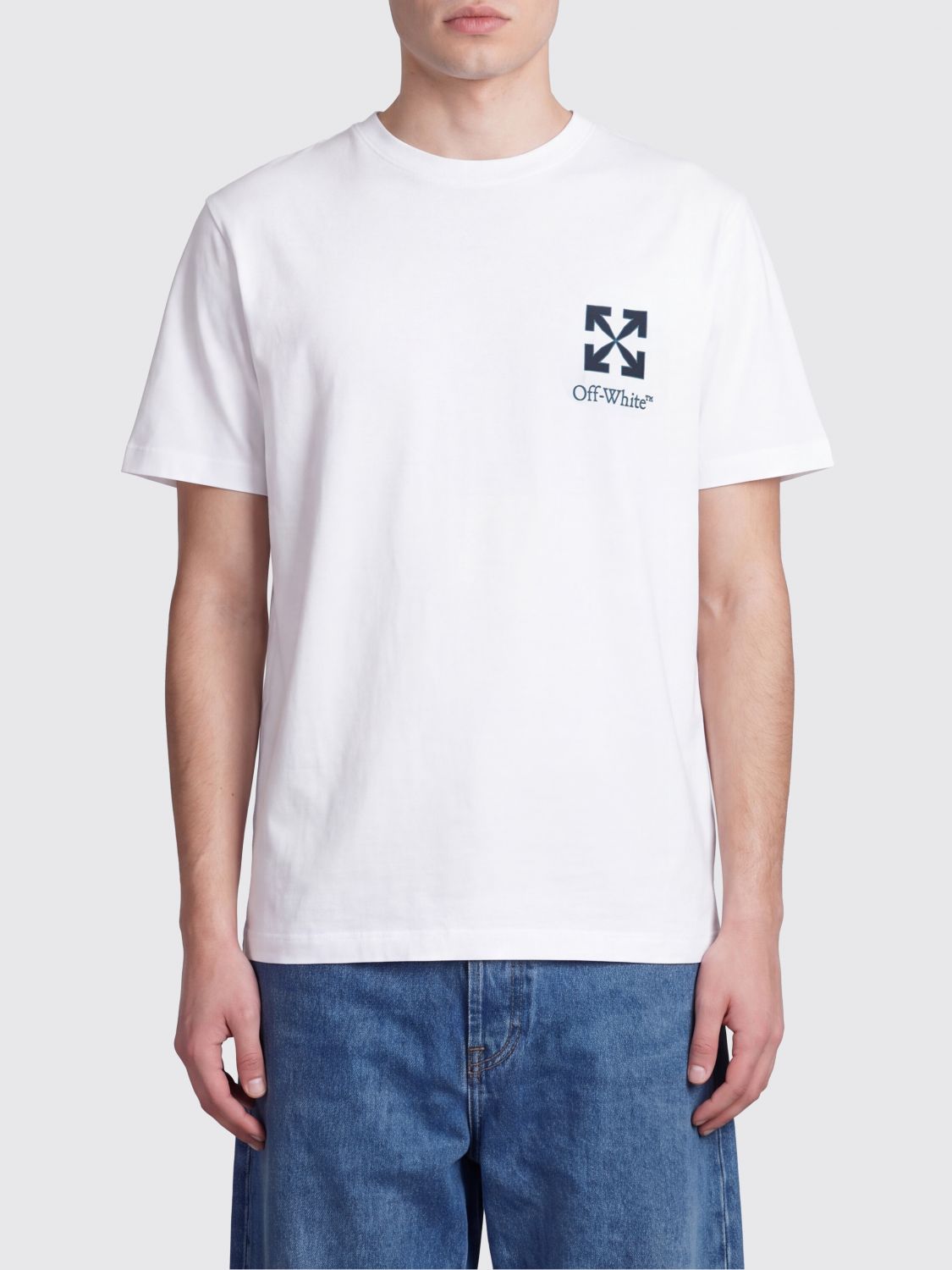 OFF-WHITE T-Shirt Herren Farbe Weiß
