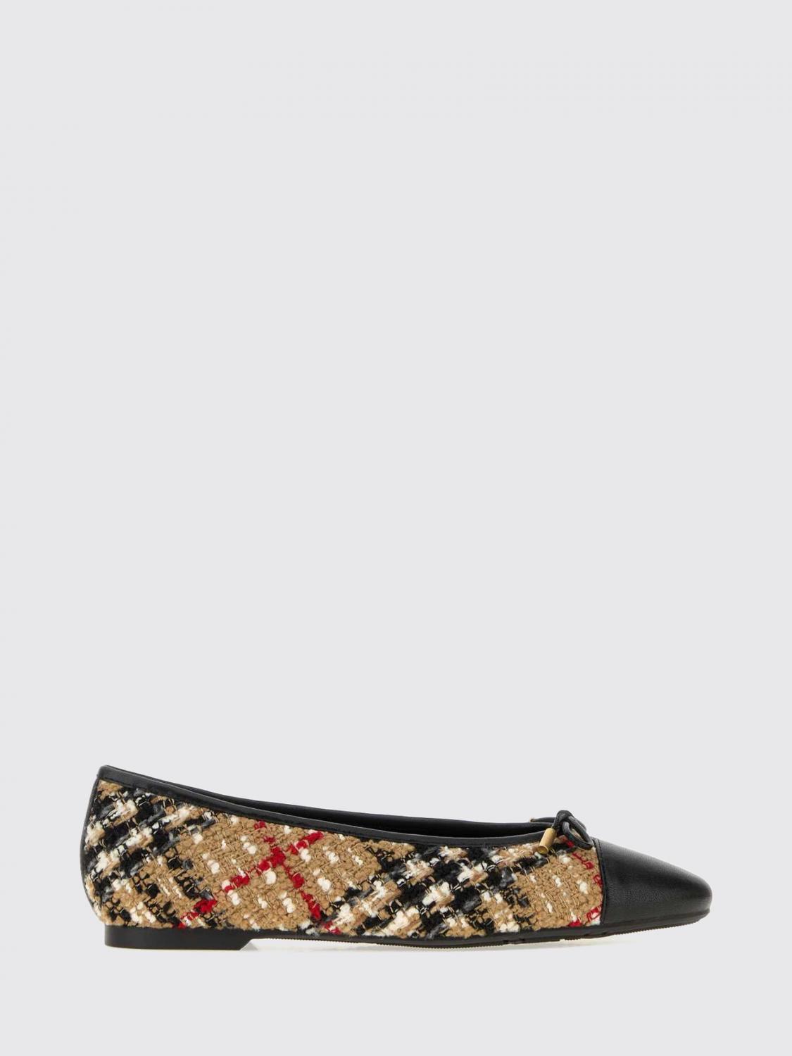 BURBERRY Ballet Flat Woman color Sand