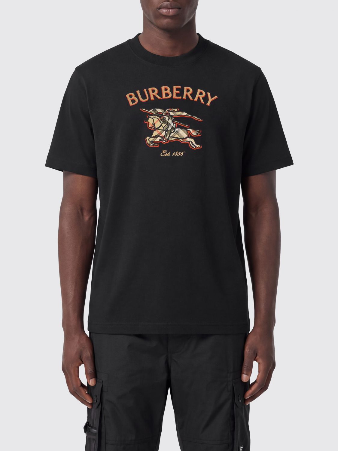 BURBERRY T-Shirt Uomo colore Nero
