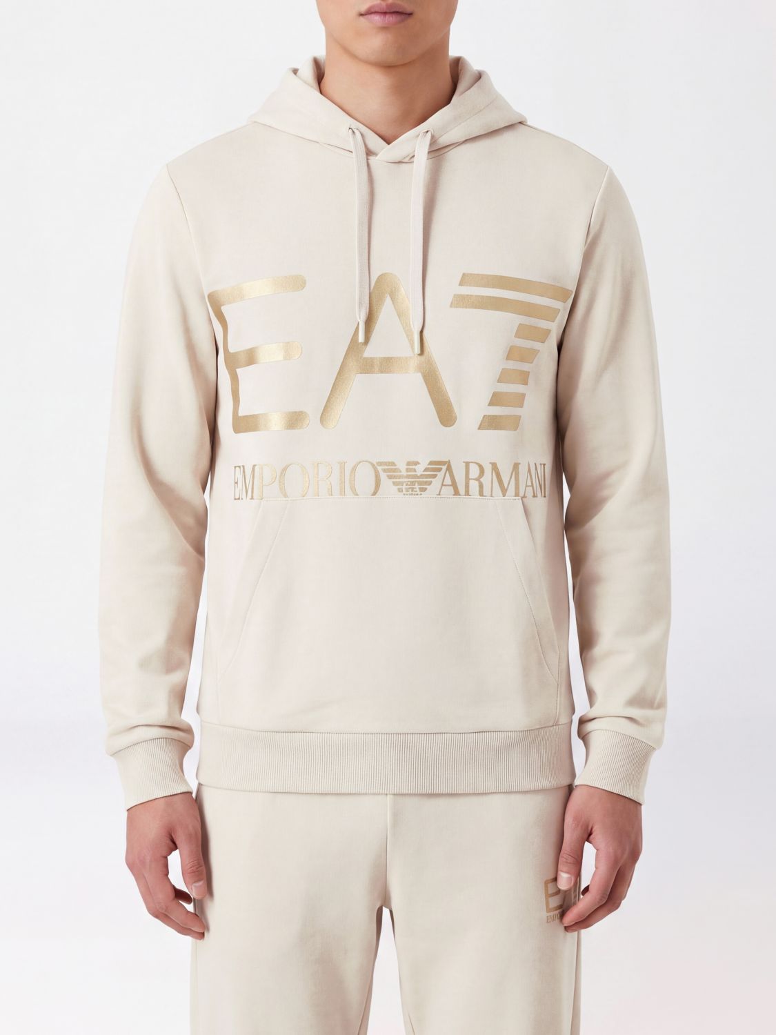 EA7 Sweatshirt Herren Farbe Milch