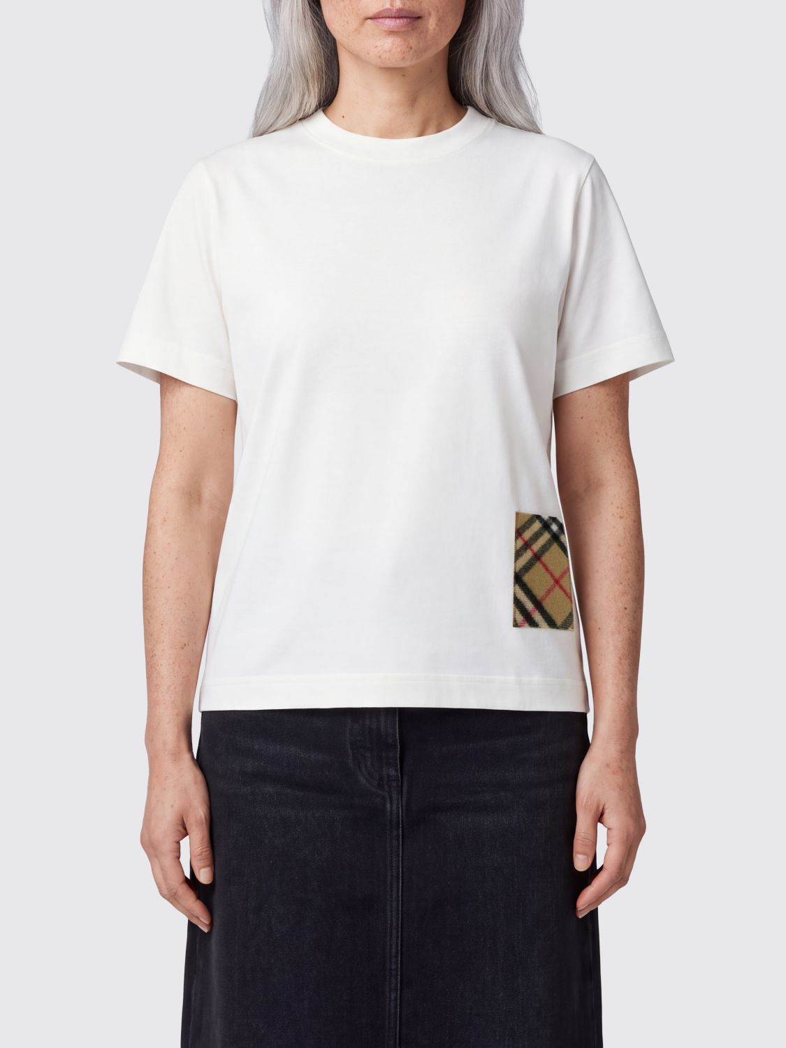 BURBERRY T-Shirts Donna colore Beige