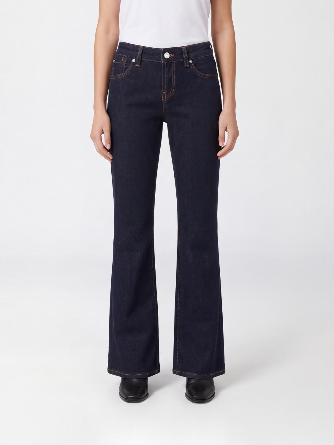 7 FOR ALL MANKIND Jeans Woman color Blue